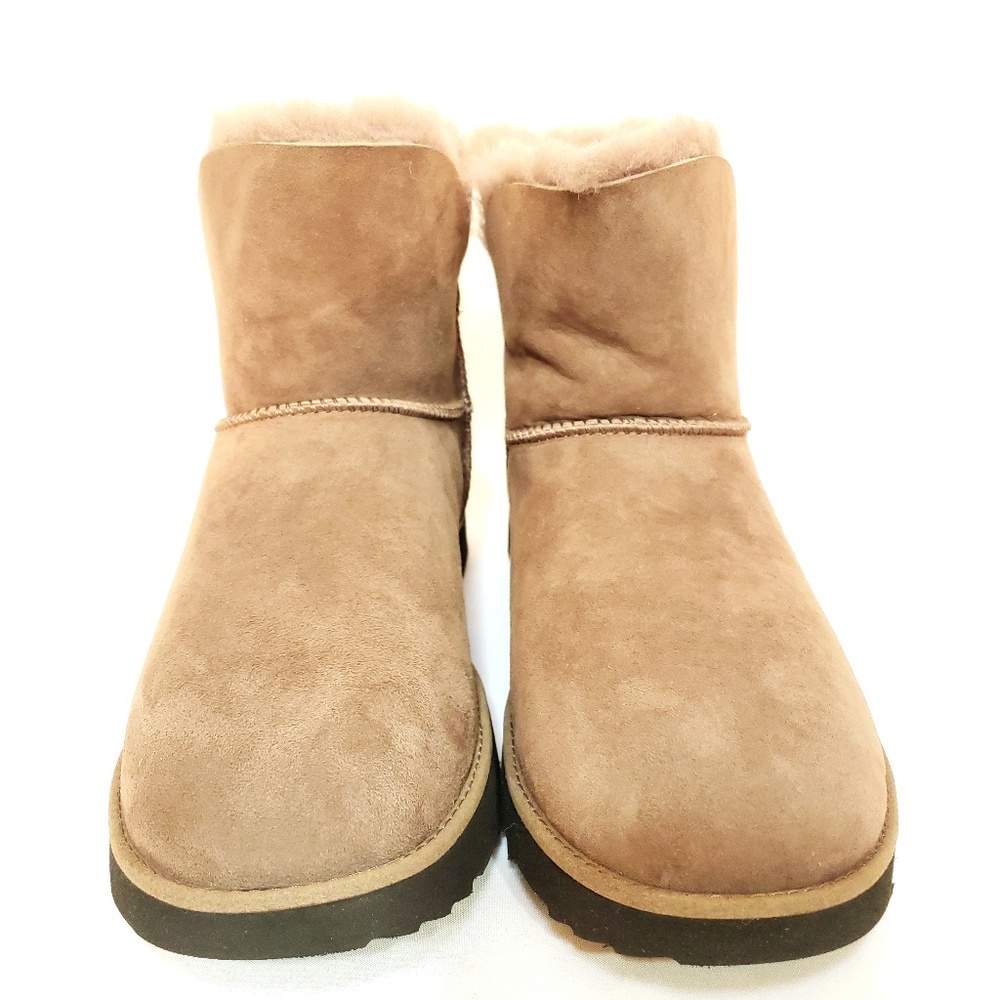 UGG Classic Cuff Mini Grey Sz 12 NIB